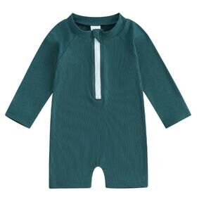 New toddler ribbed soft bathing suit 3-6 months